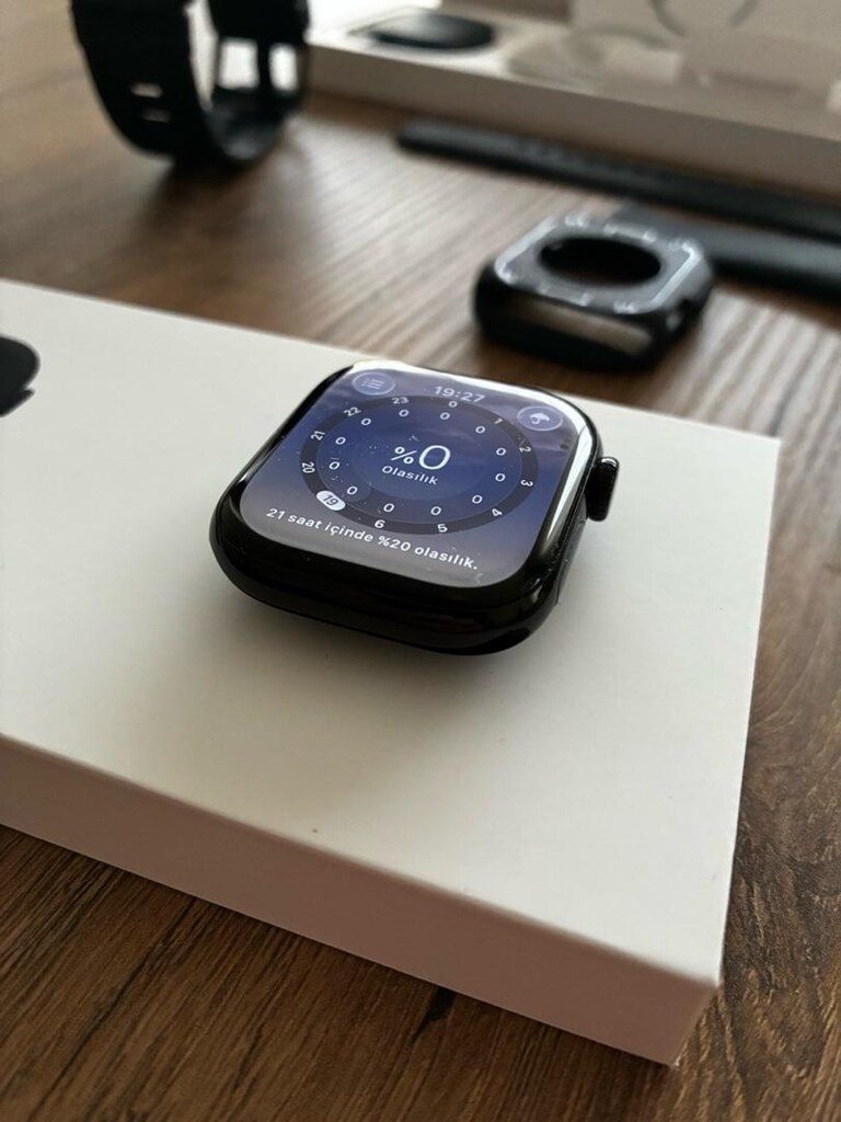 Apple Watch 10 - 42 mm - Gps - Jet Balck , M/L - Garantili - 8
