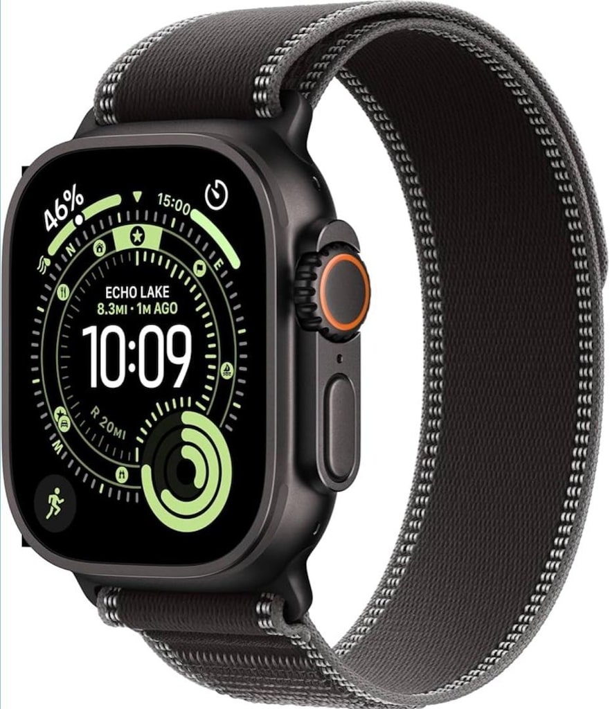 Sıfır APPLE Watch Ultra 3 GPS + Cellular 49mm Siyah Titanyum Kasa