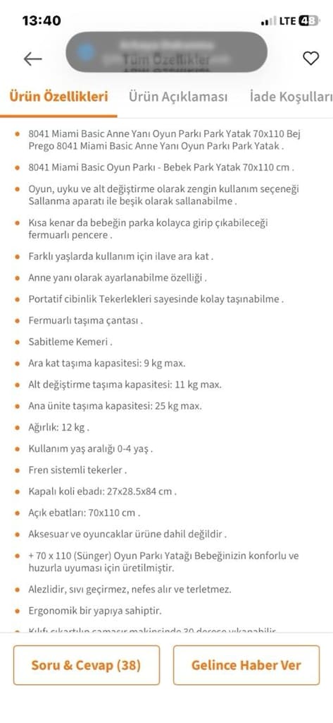PREGO KATLANIR BEŞIK VE YATAŞ BEŞIK YATAĞI, JOİE MAMA SANDALYESİ - 3