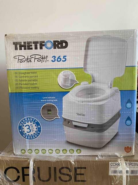 Thetford Porta Potti 365 Portatif Karavan WC – Sıfır Kutulu