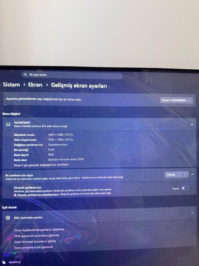 ASUS TUF GAMING 1 MS 270HZ IPS 1920x1080 MONITOR - 3