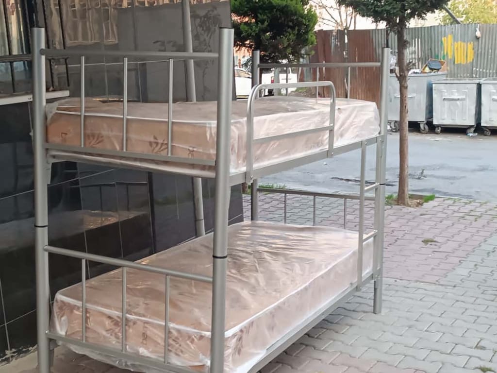 İKİ KATLI DEMİR 51 RANZA YATAK FİYATA DAHİLDİR ÜCRETSİZ NAKLİYE - 3