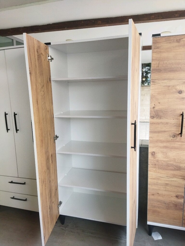 sıfır 80 sm çok amaçlı elbise kiler dolabı adrese teslim - 2