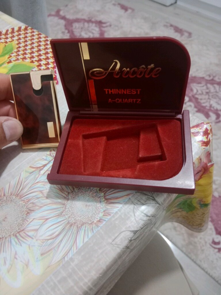 zippo çakmak altın kaplama 1980 den kalma hiç kullanılmamış kutusunda - 3