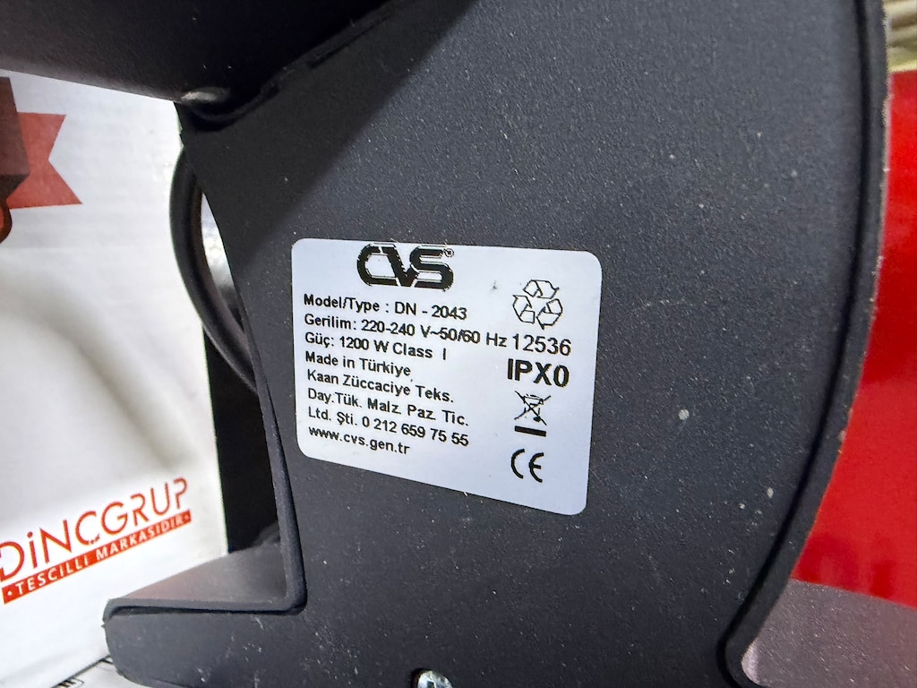 KLAS OFİS PENDİK CVS ATRİKA 1200W ELEKTRİKLİ ISITICI SIFIR - 4
