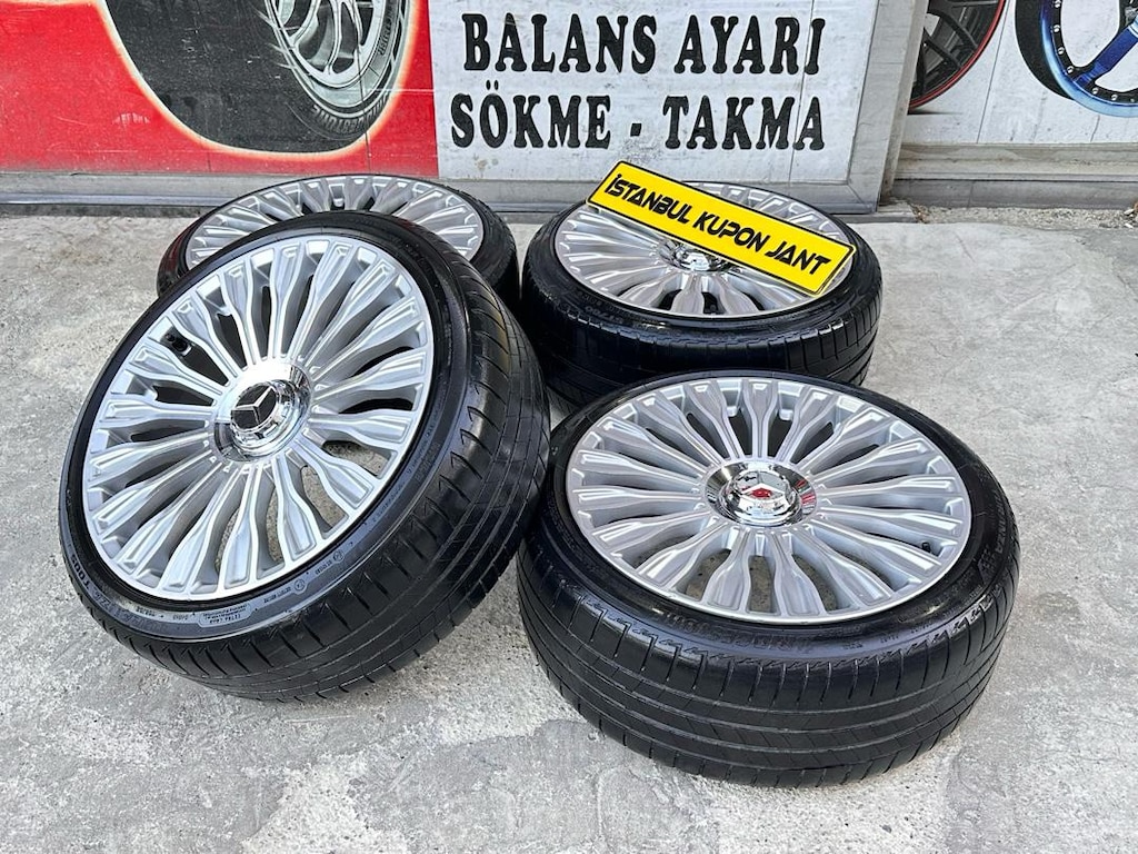 19 İnç Mercedes Maybach Jant Lastik Takımı 225/40/19 235/40/19 SET - 6