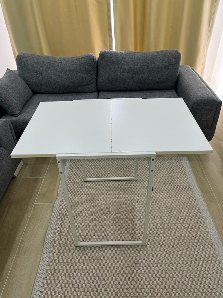 İkea Katlanabilir Yemek veya Çalışma Masası 2 Sandalye ile Birlikte - 3