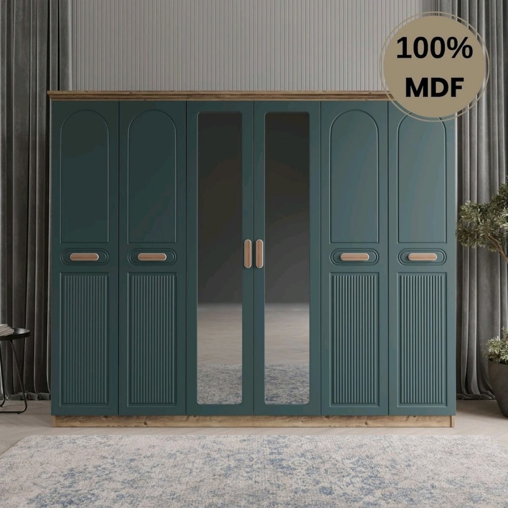 MDF 6 KAPAKLI DOLAP / GARDOLAP - 10