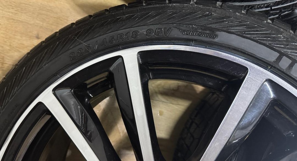 Mercedes jant lastik takimi sifir ayarinda 5x112 18 inç - 11