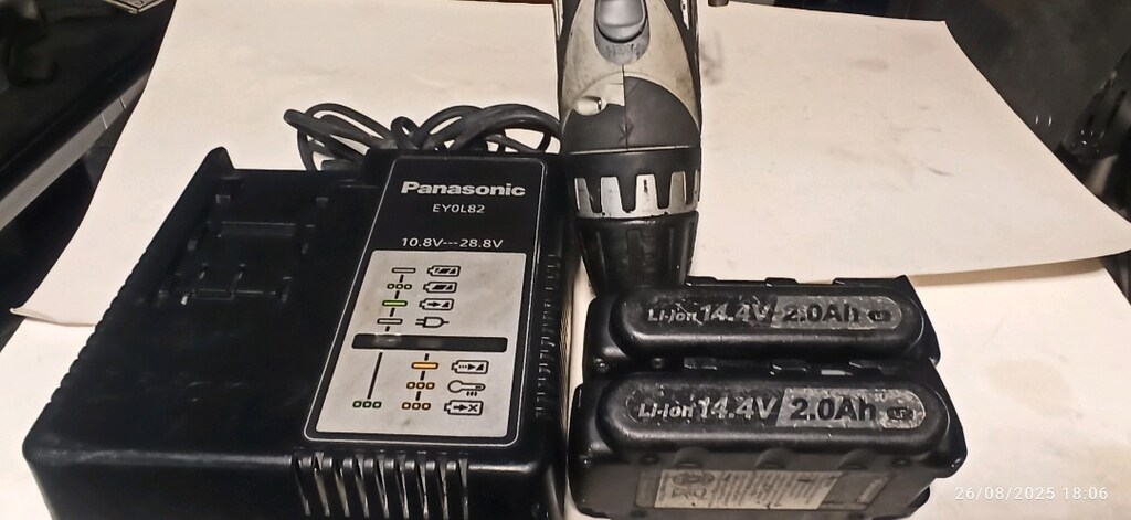 ORİJİNAL PANASONİC ŞARJLI MATKAP - 5