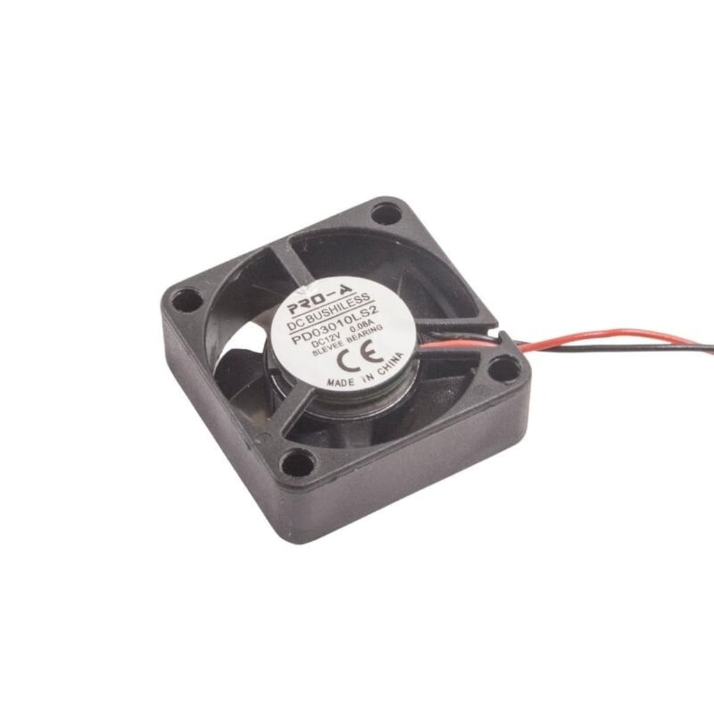 30x30x10mm DC 5V-12V Sessiz Fırçasız Motor 3D Printer Kare FAN - 2
