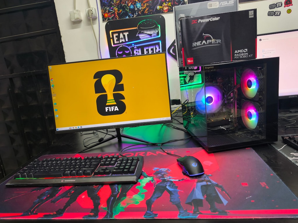 DDR5 İ5 14400F-16GB-1 TB-RX 9060 XT 16GB-24 İNC 240 Hz Monitör - 6