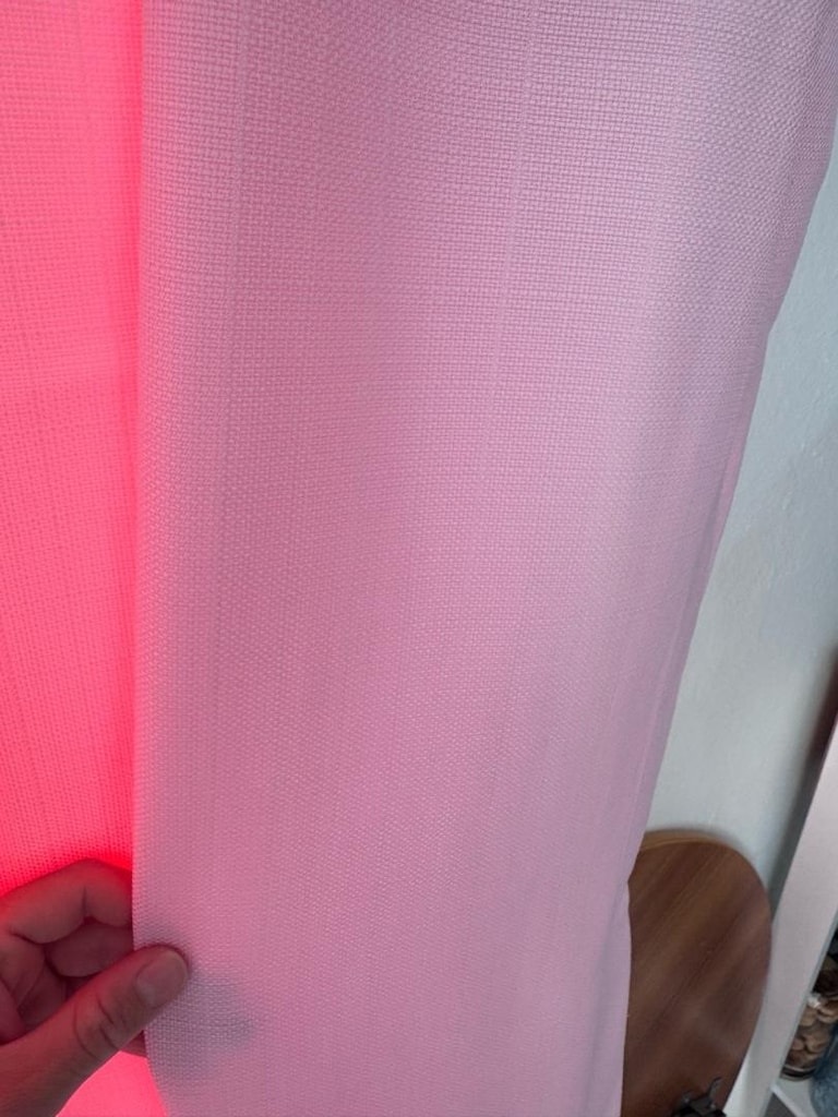 pembe fon perde - 2