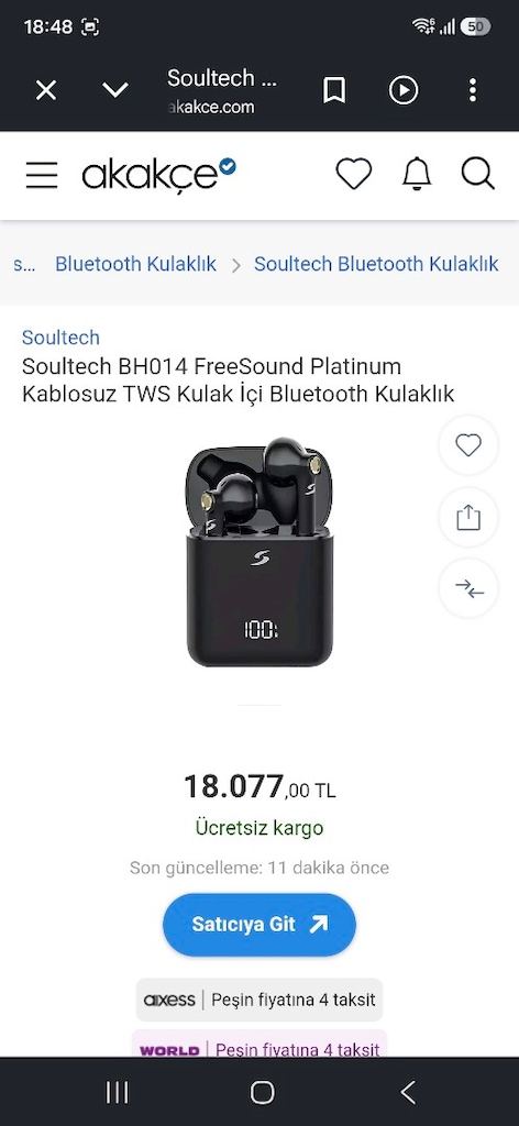 SOULTECH BH014 BLUETOOTH KULAKLIK - 9