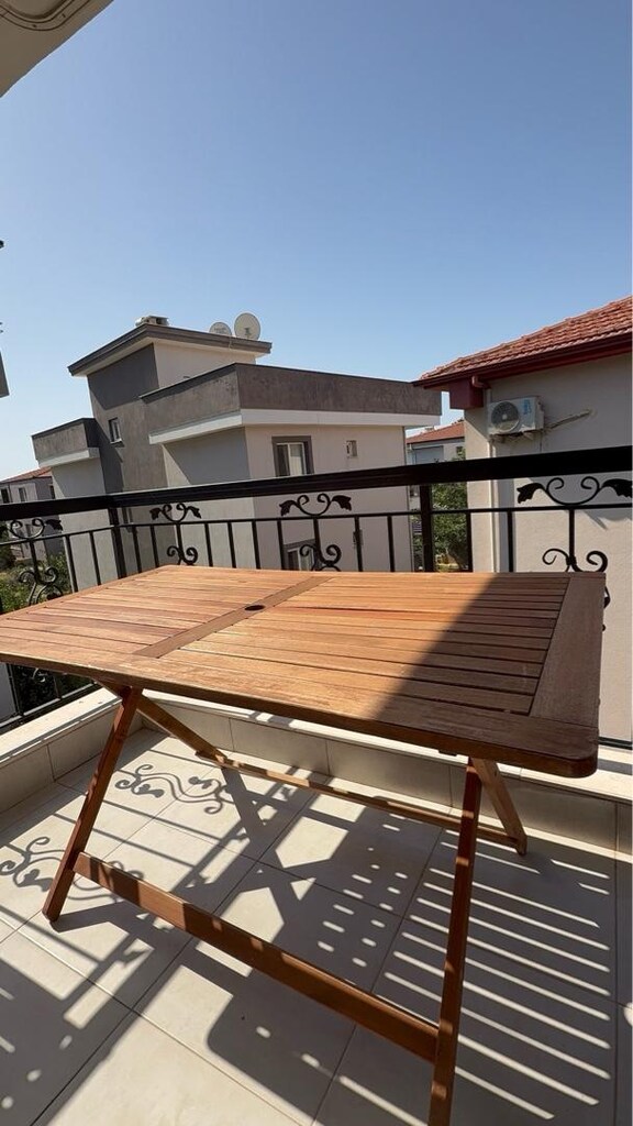 Akasya Ahşap Bahçe/Balkon Masa Takımı 4 Sandalyeli - 7