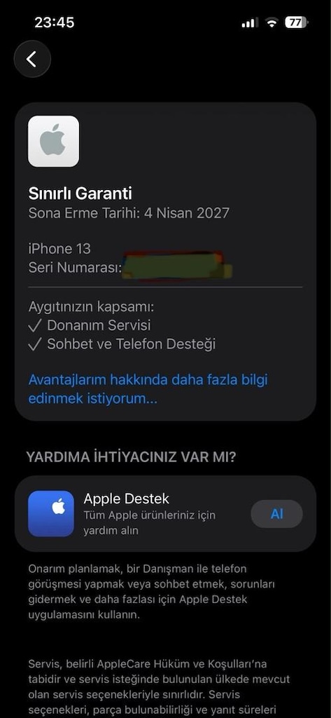 İphone 13 tr garantili sıfır gibi - 7