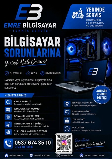 bilgisayar bakımı