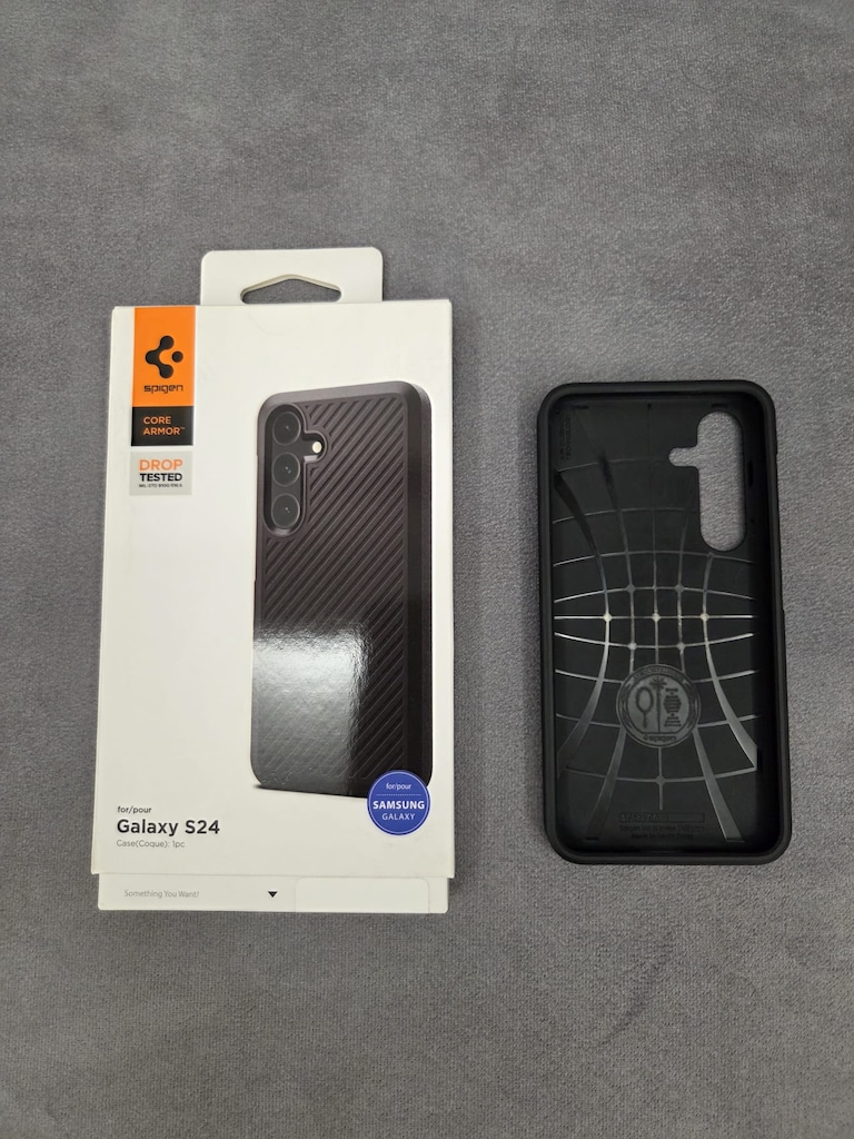 Spigen Samsung Galaxy S24 Kılıf Core Armor Matte Black - 6