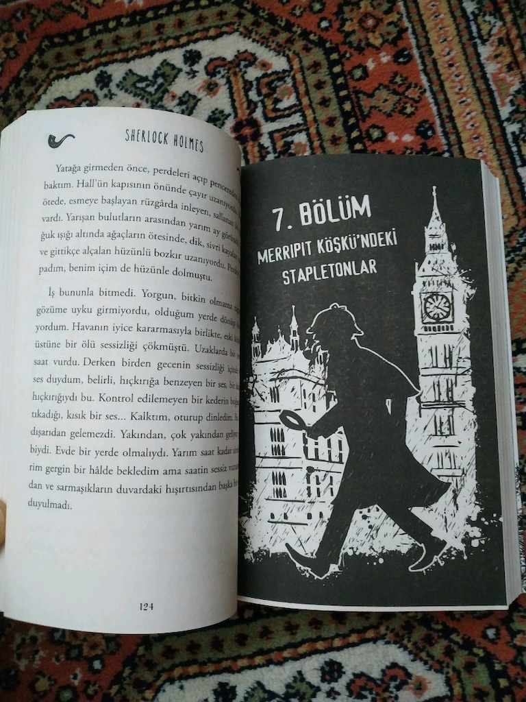 Sherlock Holmes polisiye kitap roman - 3