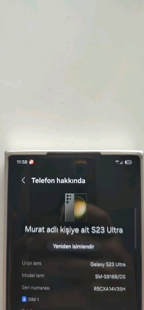 SAMSUNG S23 ULTRA TERTEMİZ - 8