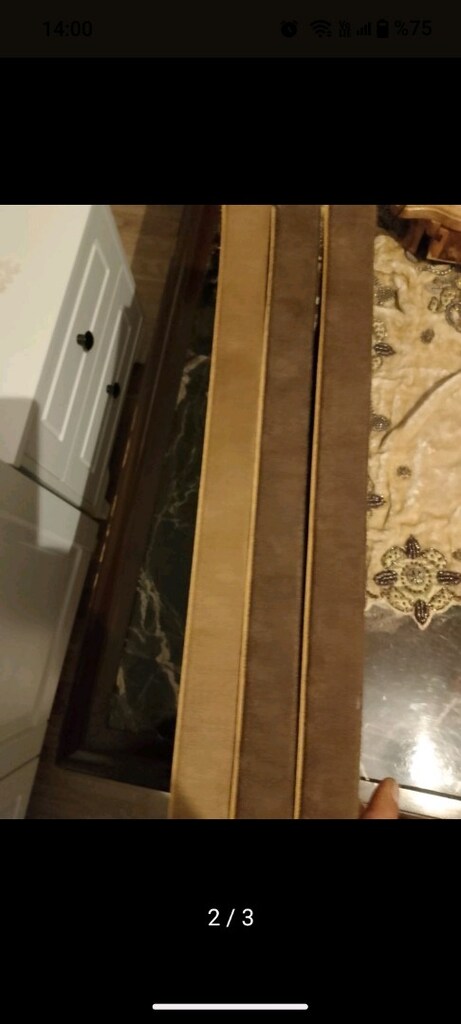 3 lü kadife tablo - 2