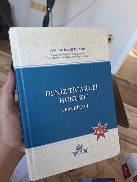 DENİZ TİCARETİ HUKUKU, İSMAİL DEMİR 2. BASKI