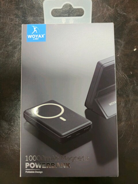woyax 10000mAh magnetic powerbank foldable design