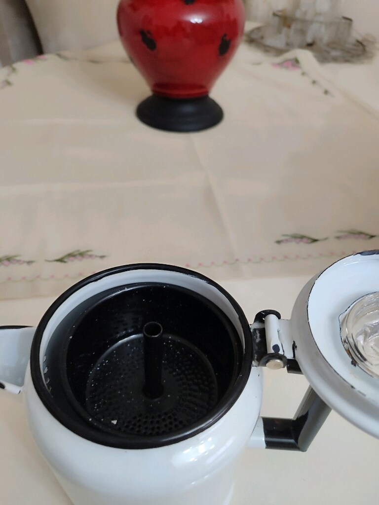 emaye demlik kahve demliği Rusya mayası - 3