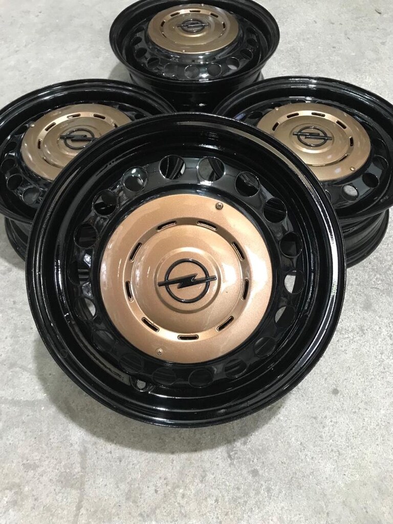 14 inç OPEL KARA JANT TAKIMI 4x100 - 2
