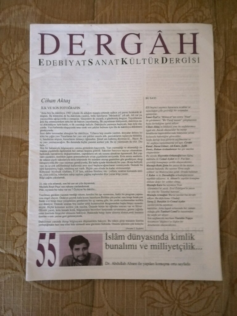 Dergah Edebiyat Sanat Dergisi 53/57.Sayılar - 7