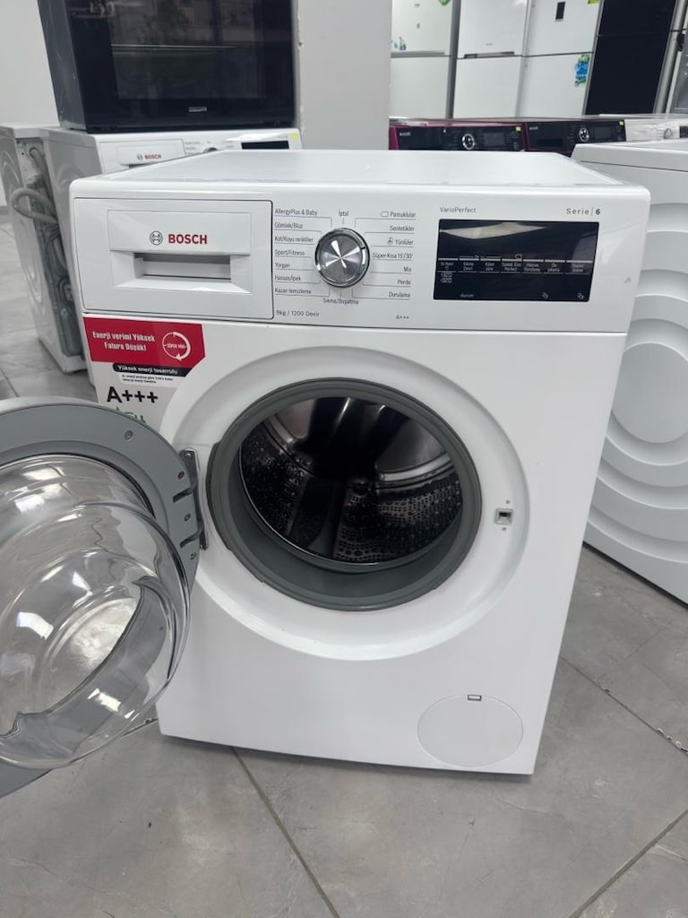 Bosch 9 kg A+++ Enerji İNVERTIR Çamaşır makinesi ADRESE TESLİM - 7