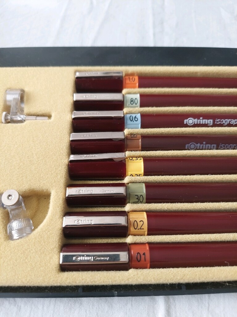 Rotring Rapido çizim kalemleri - 3