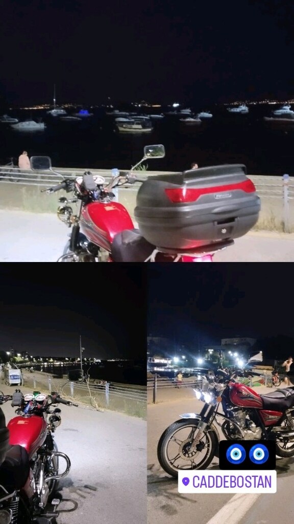 Küba kb50-9 chopper tarzı bagaj bana ait değil arkadaşımın geri verecm - 8