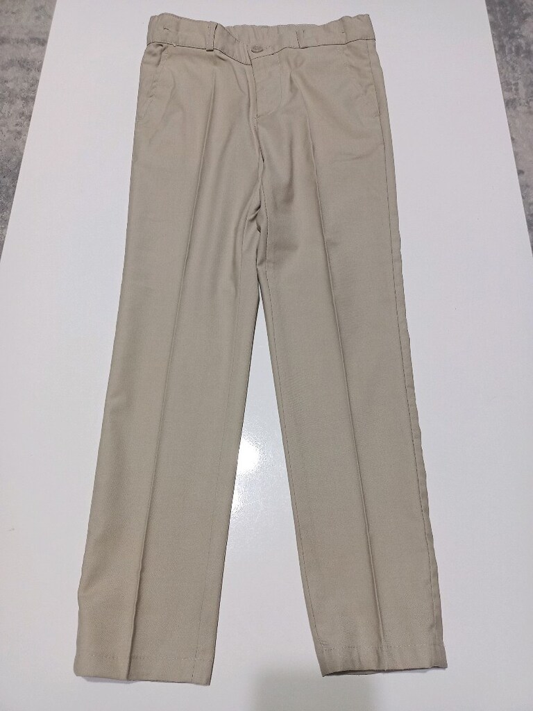 8-9 YAŞ slim fit sivri yaka ceket pantolon çocuk smokin set Bej - 8