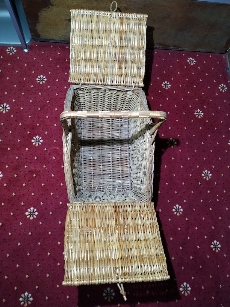 bambu piknik sepeti 55X26X45 - 2