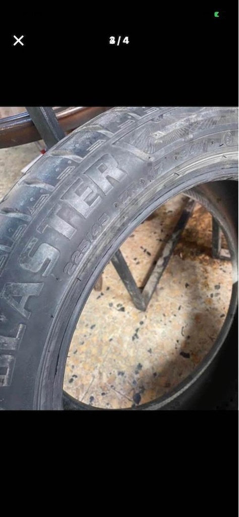 225/45/17 lastik 1 adet - 2