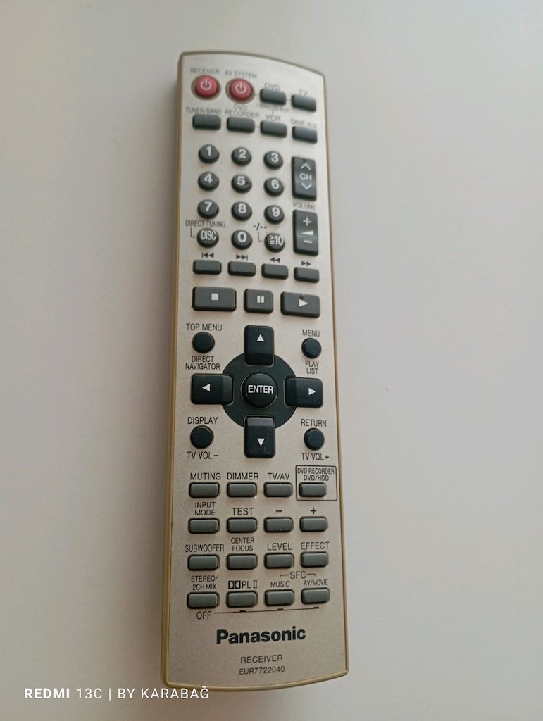 PANASONİC,Panasonic kumanda,Technics,Panasonic ses sistemi,ses sistemi - 2