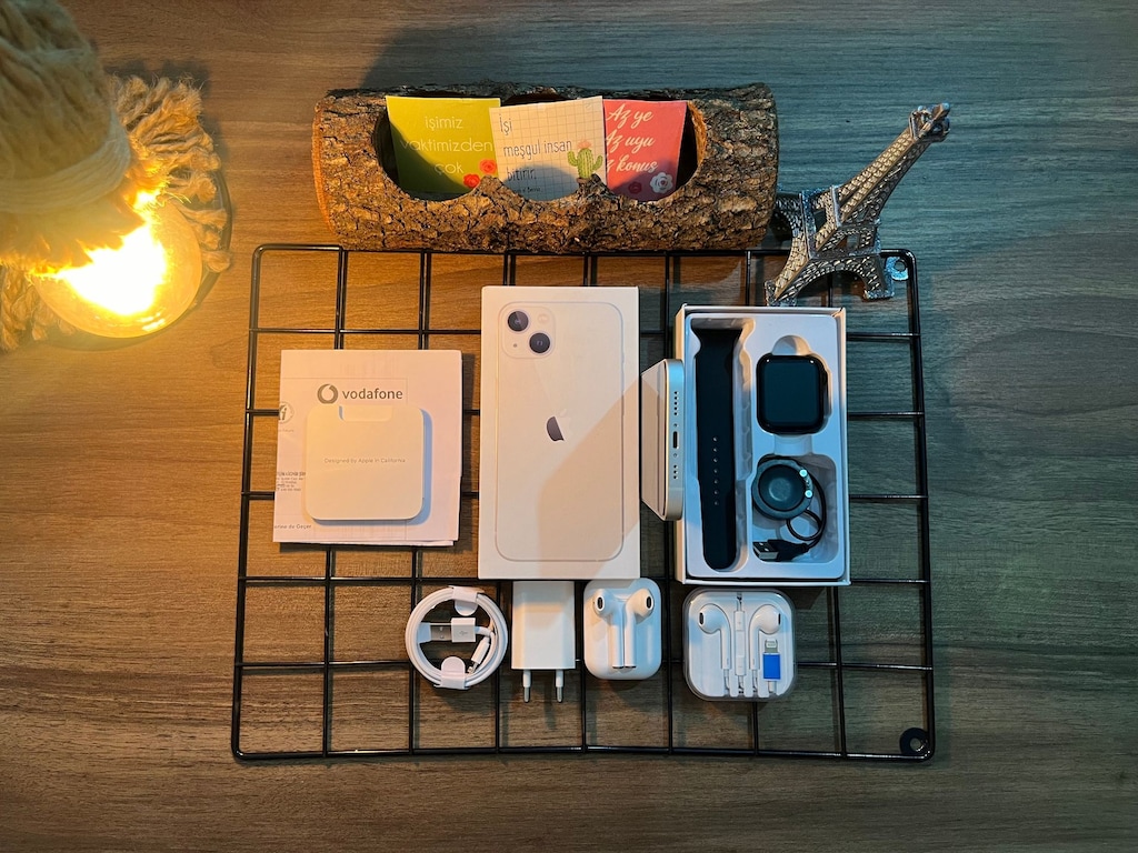GARANTİLİ İPHONE 13 WHİTE - 5