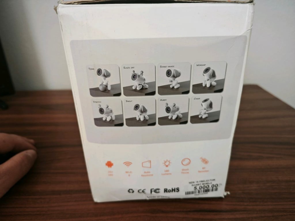 mini projektör kutulu - 5