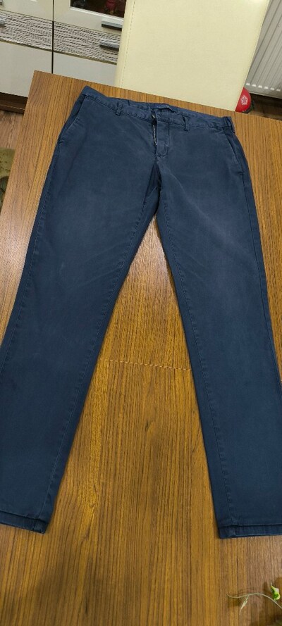 Zara Lacivert Pantolon