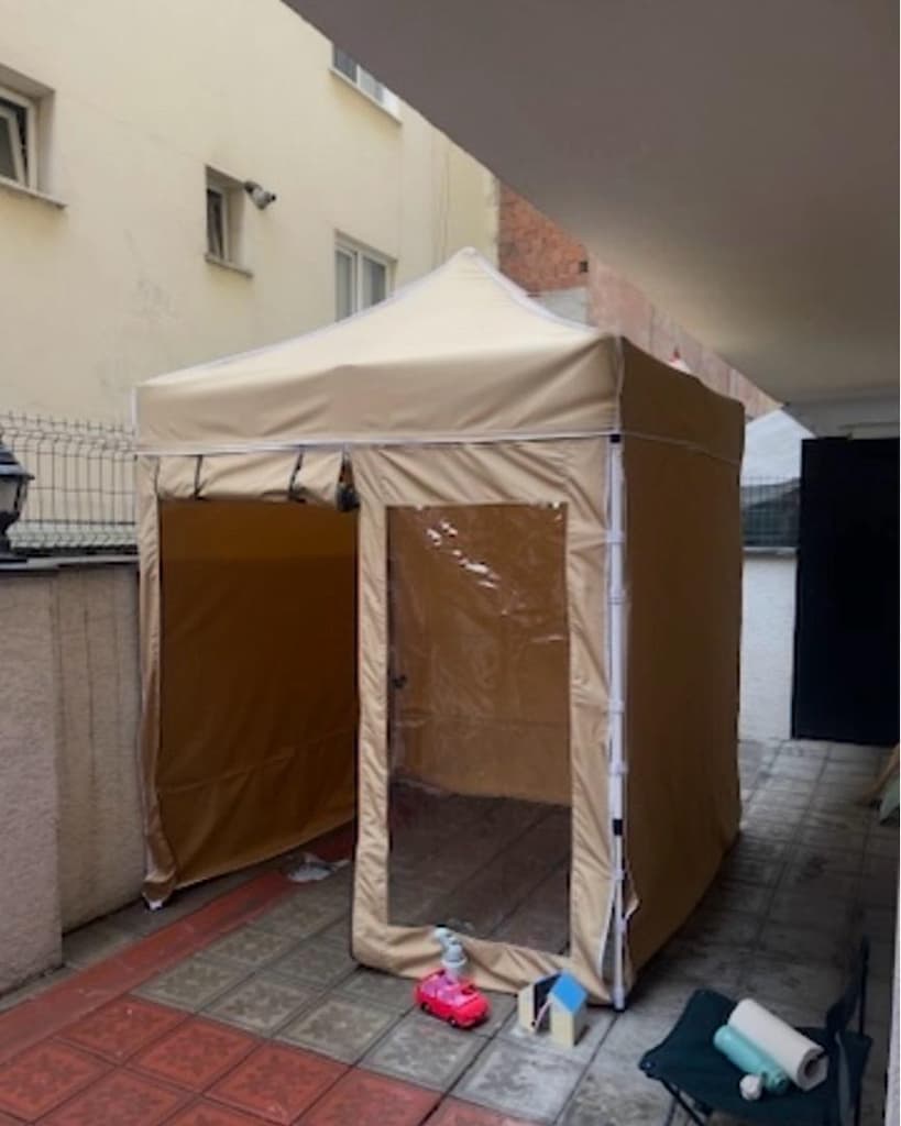 2x2 CLK Alüminyum katlanabilir tente gazebo kamp çadırı - 2