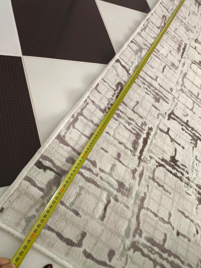 4 metre kare ince kesme halı - 6