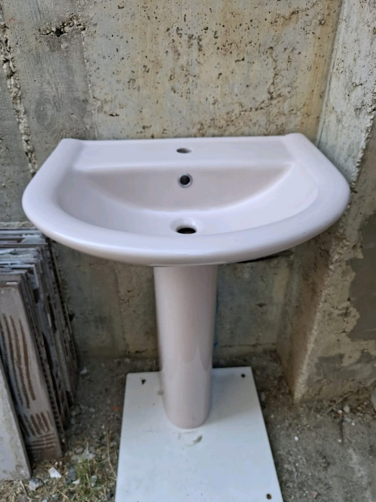 50×61 pembe vitra marka ayaklı lavabo - 4