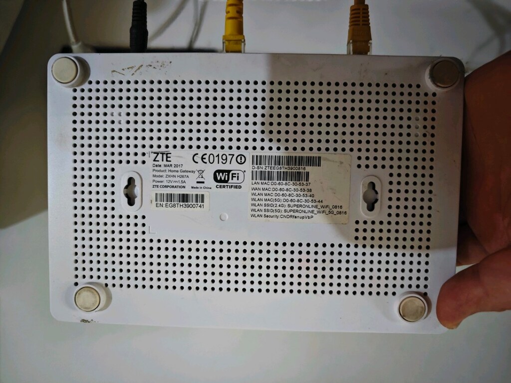 ZTE Fiber Router - 2
