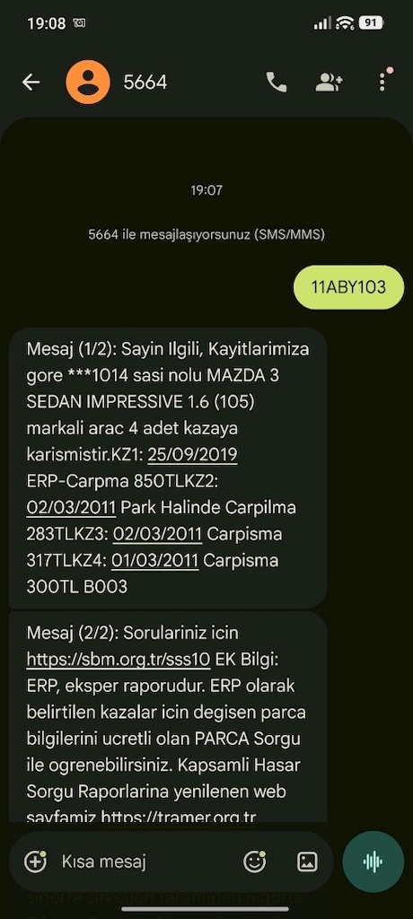 Degişensiz Bakıml Diriı Mazda - 12