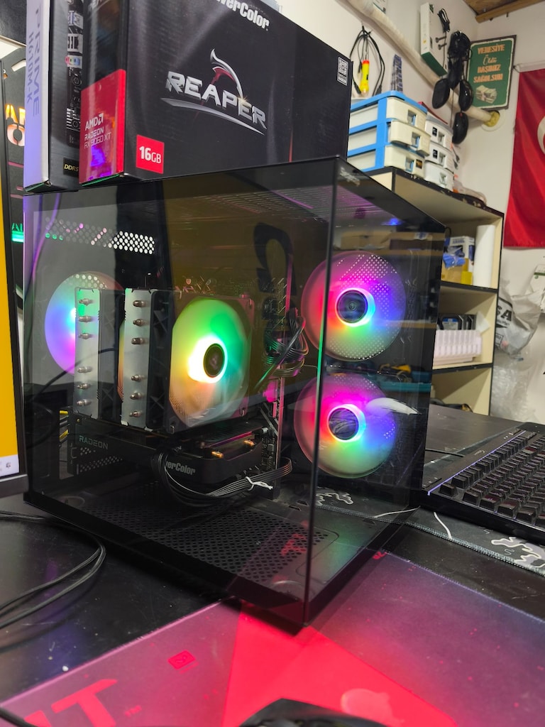 DDR5 İ5 14400F-16GB-1 TB-RX 9060 XT 16GB-24 İNC 240 Hz Monitör - 5