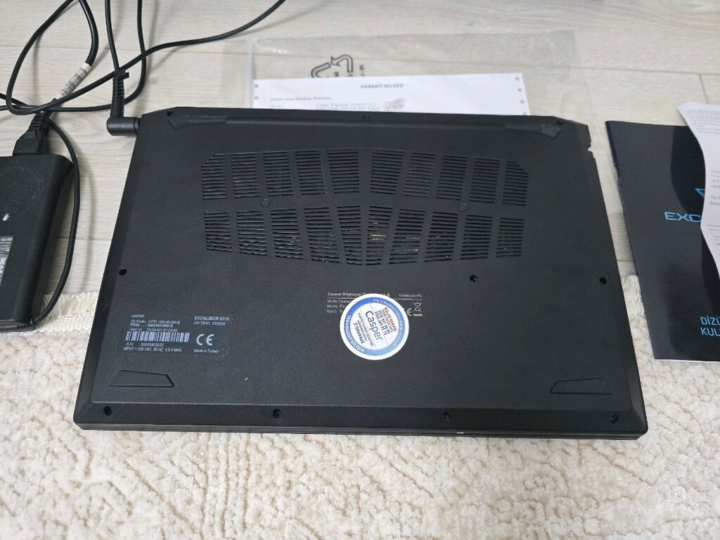 CASPER EXCALIBUR GAMMİNG I7 12TH RTX3050 - 10