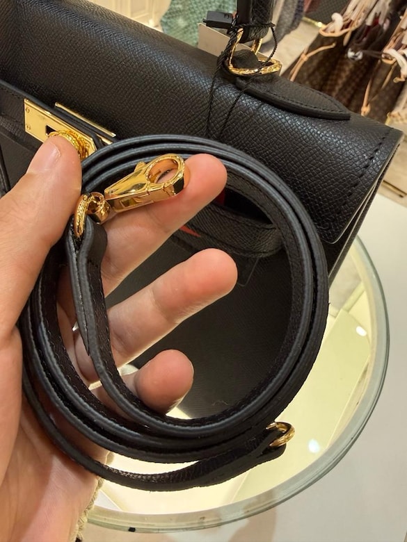Hermès Kelly Siyah El ve Omuz Çantası - 6