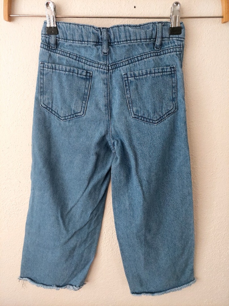LCW kız çocuk ince kumaş Jean pantolon - 4