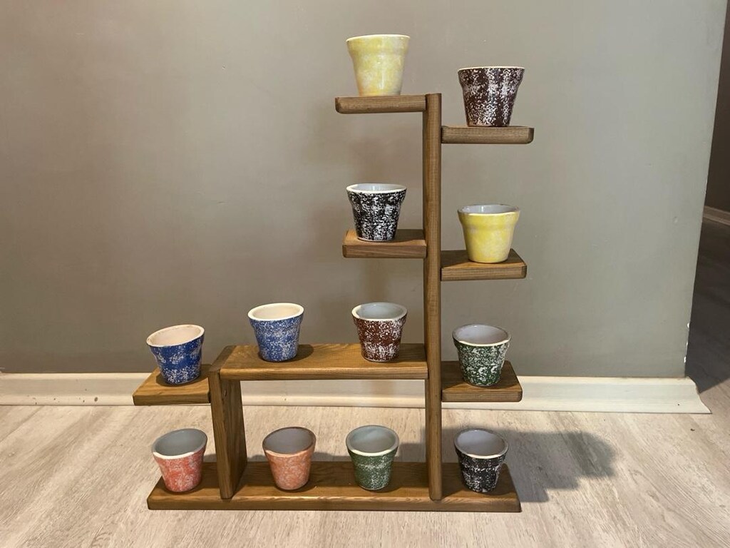 Dekoratif saksı ve saksılık - 3